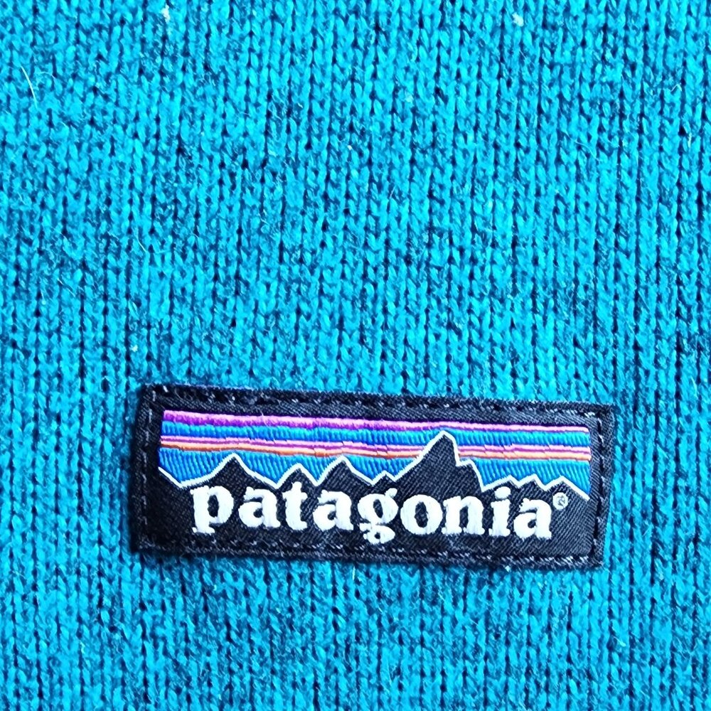 Patagonia Aqua Better Sweater Quarter Zip-Up Pullover Size Small - Picture 7 of 16